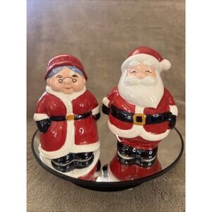 Salt and Pepper Shakers 2015 Publix Supermarkets Christmas Santa & Mrs. Claus